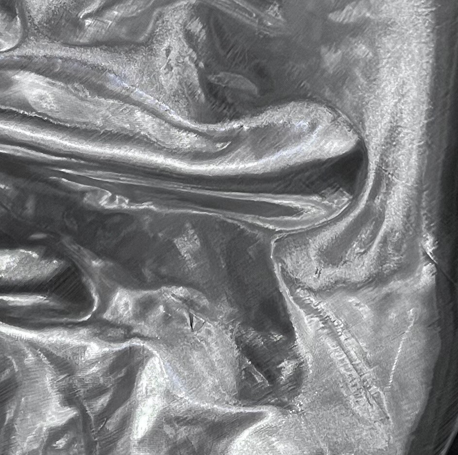 SILVER Metallic Tissue Lame Fabric 60” Width Sold By Yard