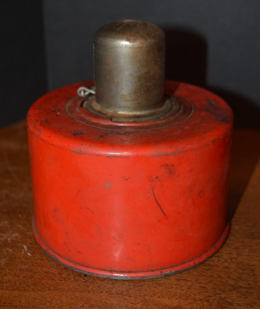 ANTHES FORCE OILER CO. KEROSENE Road Flares Orig. Storage Case EMPTY