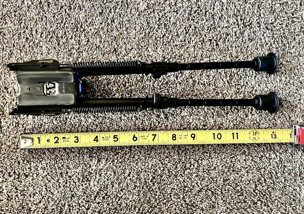 Caldwell 9"-13" Bipod, Fixed Model -Black