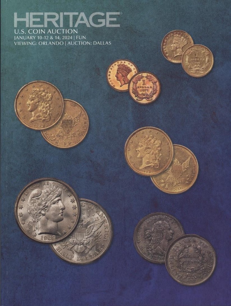 Heritage FUN Jan. 2024 4 Auction Catalogs