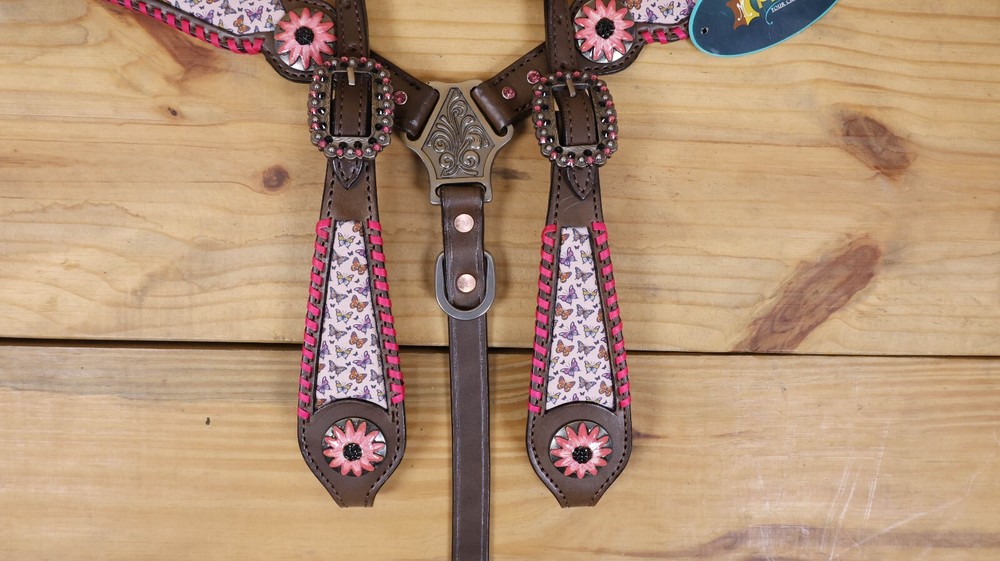 Headstall & Breast Collar Tack Set for Horse