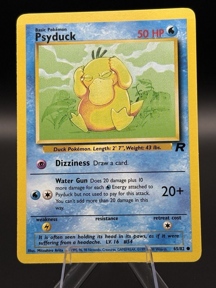 Psyduck 65/82 Team Rocket Regular