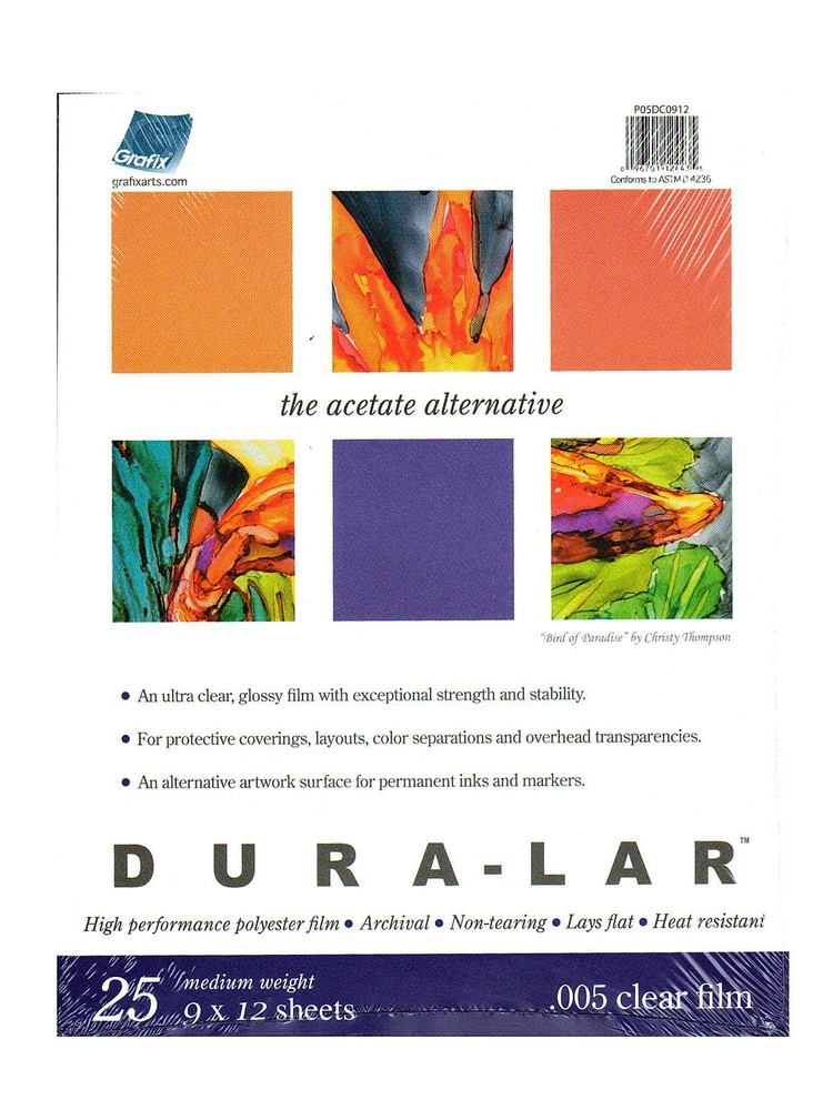 Grafix Dura-Lar Acetate Alternative Pads