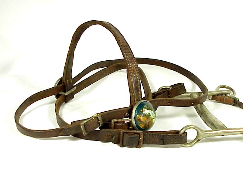 Old WESTERN BRIDLE With BIT