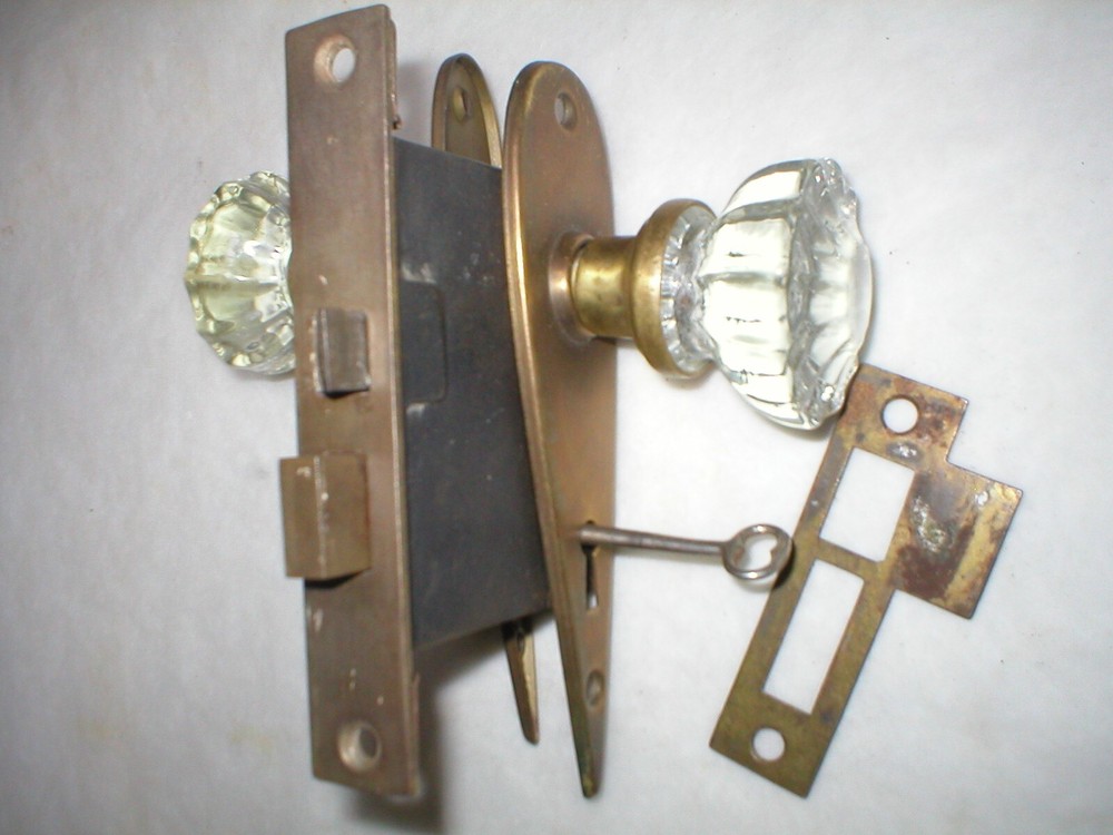 Antique Art Deco Era Door Hardware