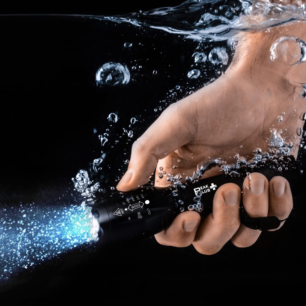 99000000 Lumen Super Bright LED Tactical Flashlight Rechargeable LED Work Lights