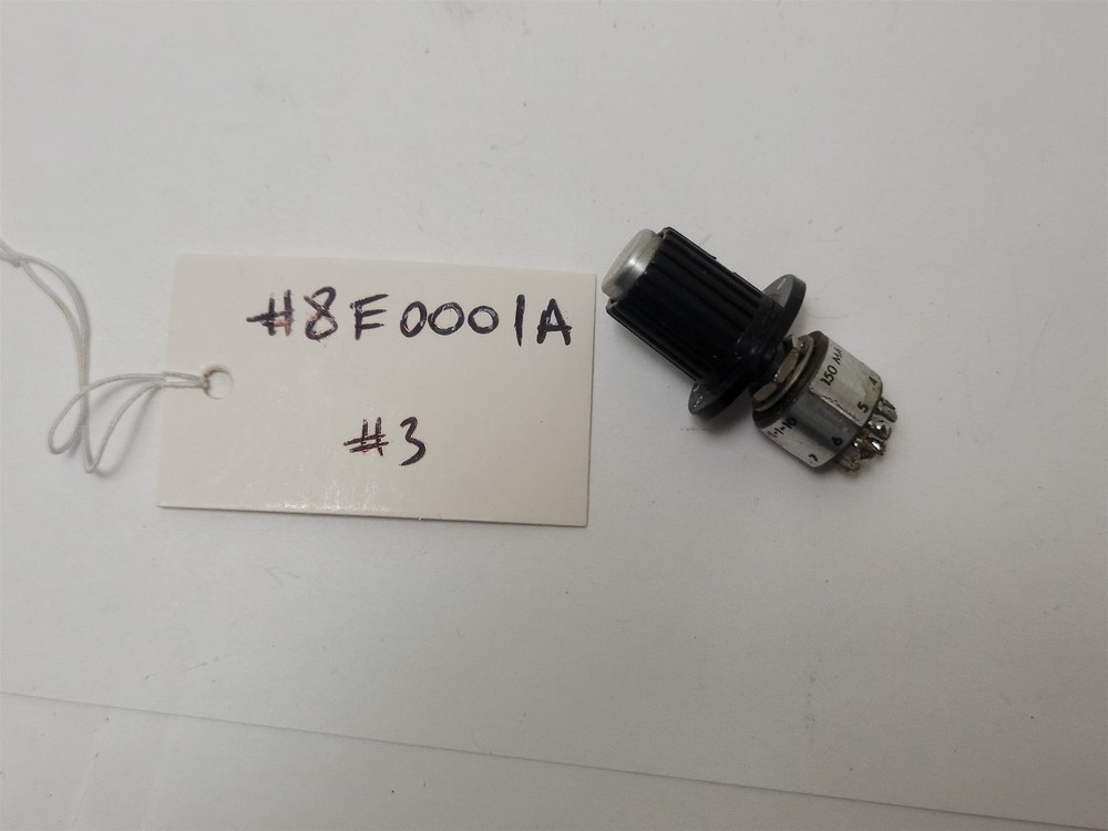 Alcoswitch MRS-1-10 Rotary Switch , Panel Mount, w/ Knob,