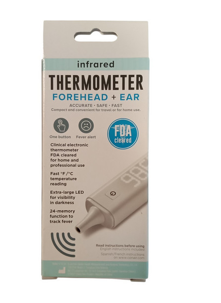 Infrared Thermometer Forehead + Ear