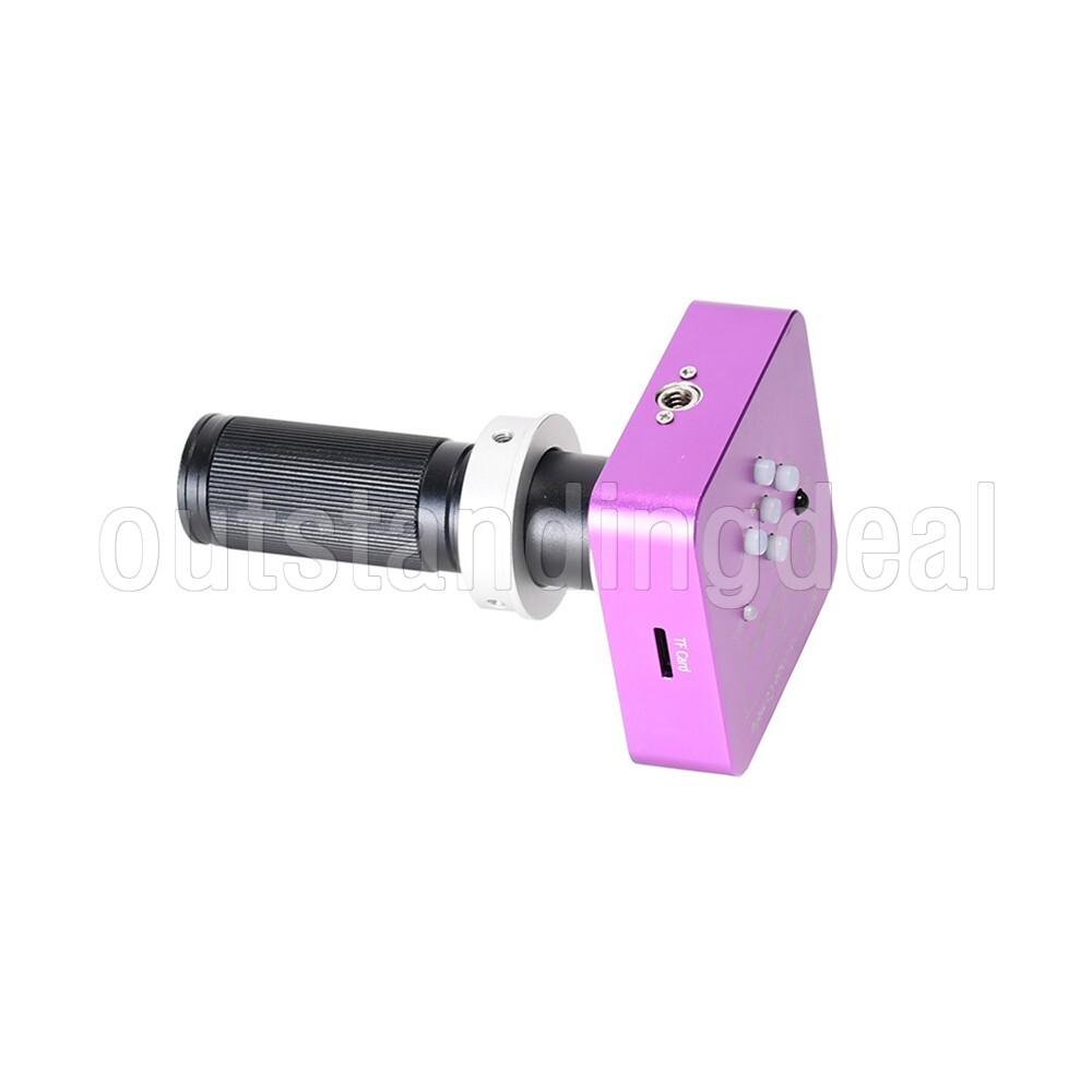51MP 1080P 2K Digital Microscope Camera HDMI USB Camera Visual Field 120X Lens