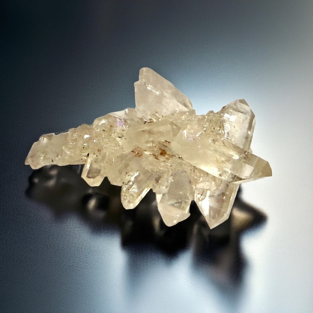 Clear Solution Quartz Crystal Cluster Energy Amplifier for Meditation & Decor