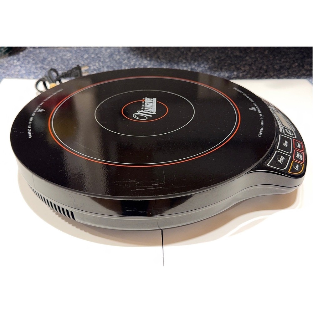 NuWave Portable Precision Induction Cooktop Model 30121 Black Tested Works