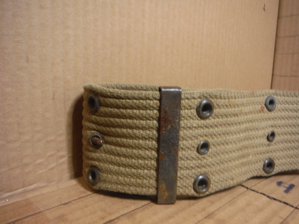 vintage us military belt