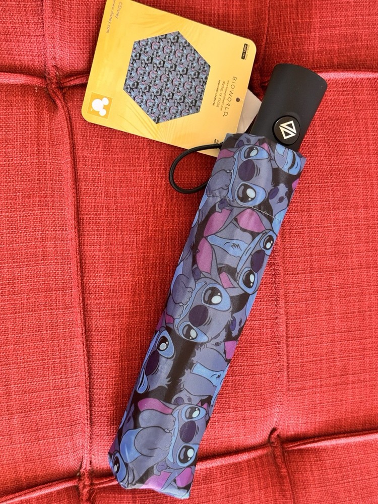 Disney Stitch  Compact Umbrella Bioworld