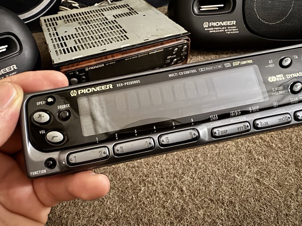 PIONEER KEH-P9200RDS Faceplate FRONT PANEL ONLY + Tested!