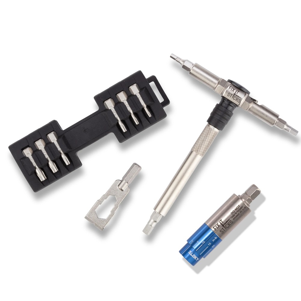 Fix It Sticks Compact Ratcheting Multi-Tool + Mini All-in-One Torque