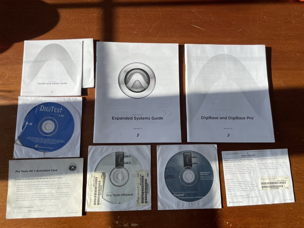 Avid Digidesign Pro Tools HD 7 Software Lot