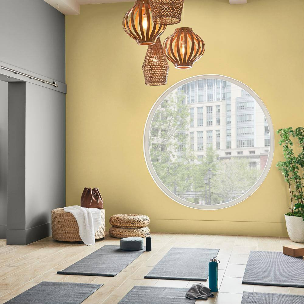 1 Gal. #370A-3 Bicycle Yellow Eggshell Interior Paint