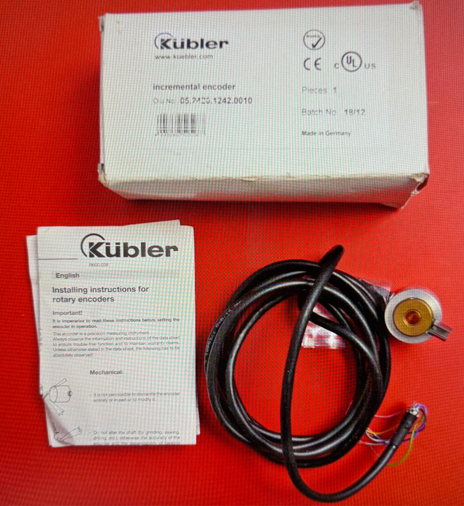 Kübler incremental encoder encoder Art: 05.2420.1242.0010 NEW & ORIGINAL PACKAGING