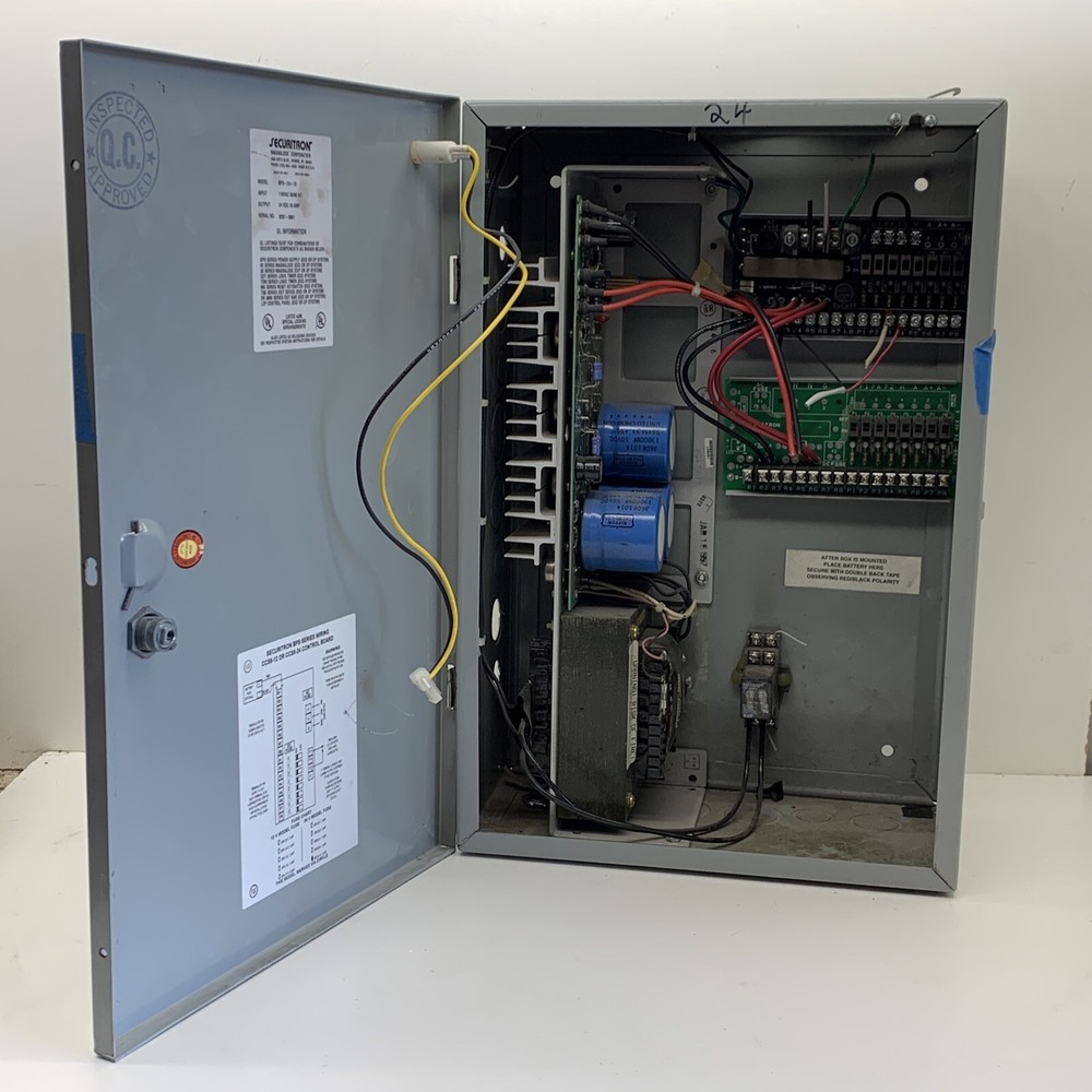 Securitron BPS-24-10 BPS Boxed Power Supply 24VDC 10A with extra CCS8-24