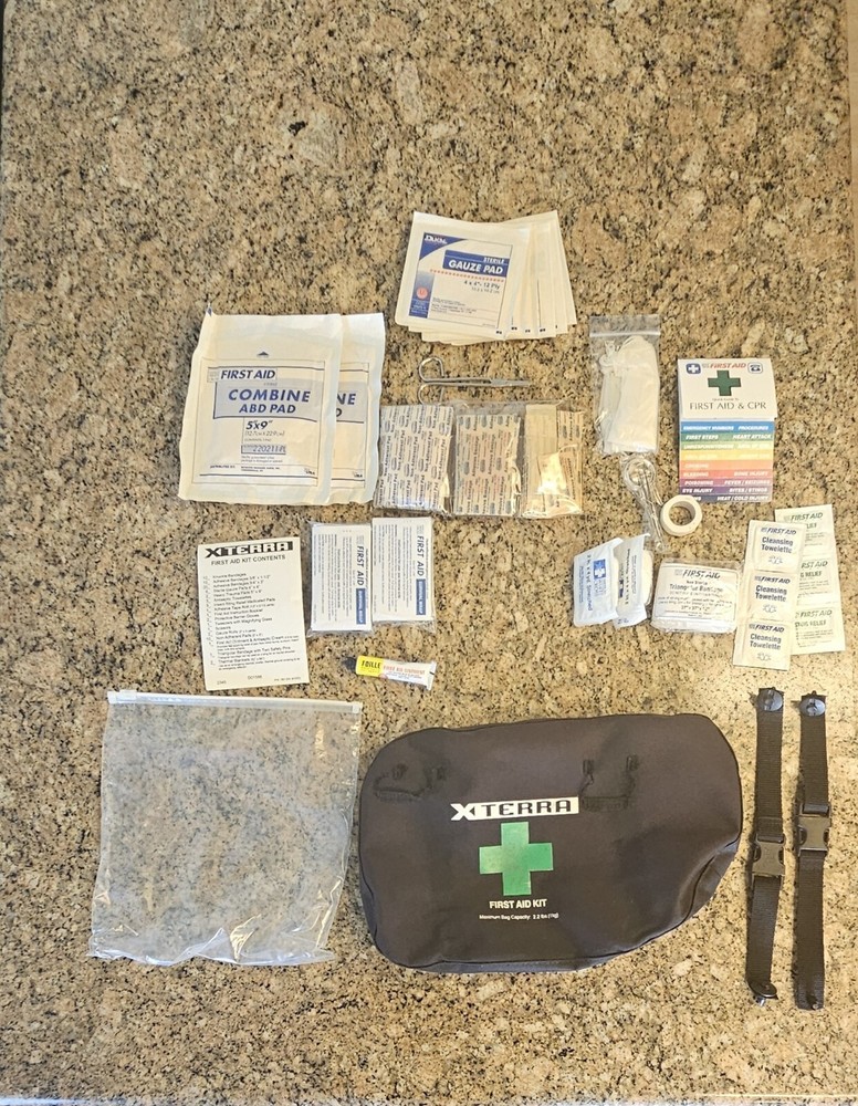 Nissan X Terra 2000-2010 OEM Original First Aid Kit Fully complete. With Straps