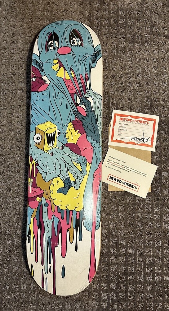 Alex Pardee Skateboard 🔥 Limited Edition /100 includes COA