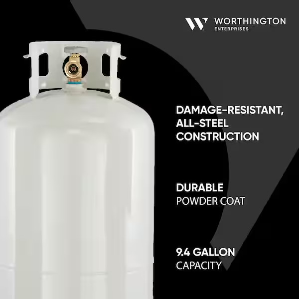 Worthington Pro Grade 40 lb. Empty Propane Tank