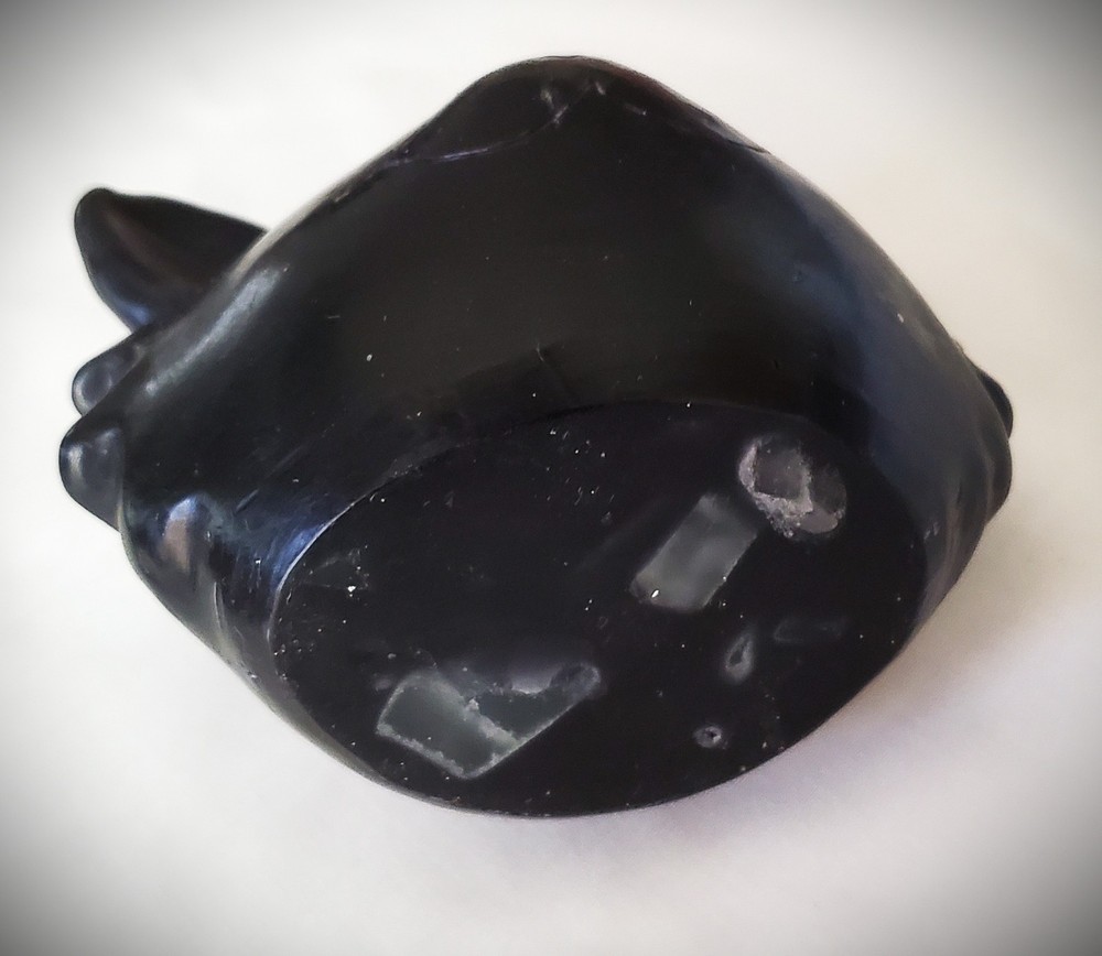 Halloween Black Cat Head Candle