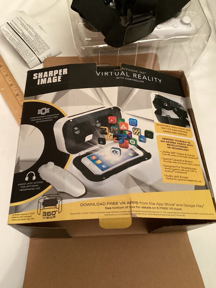 Sharper Image Virtual Reality Smartphone Headset