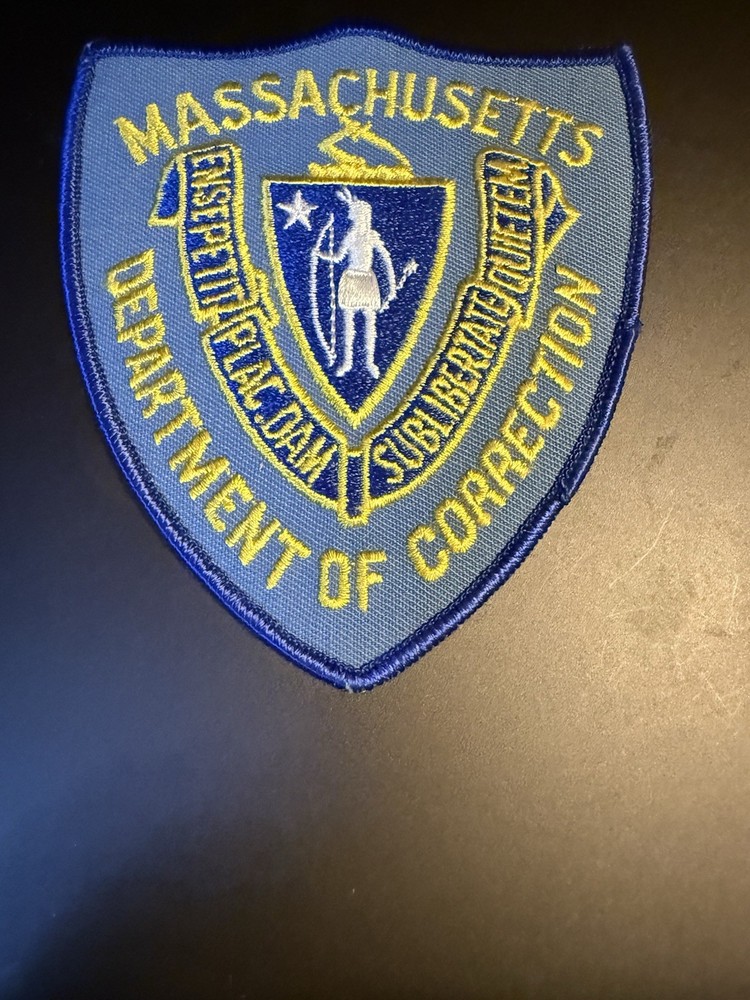 Massachusettes Department of Corrections Patch