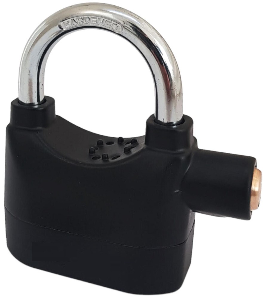 Motion Sensor Activated Siren Alarm Motorcycle Disc Lock Padlock Weatherproof