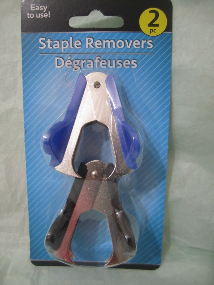 Staples Removers 2 PC Staples Pullers.