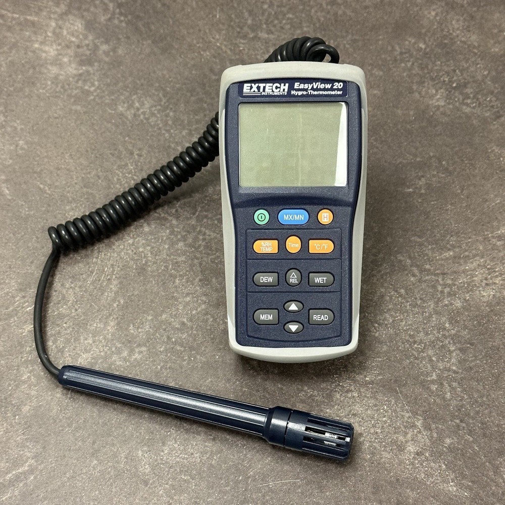 Extech EA20 Hygro-Thermometer, Tested Working!