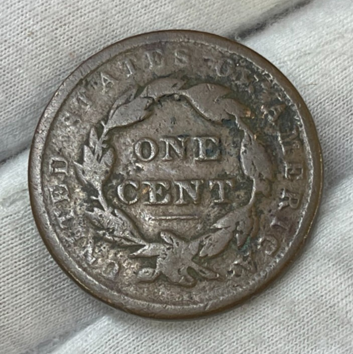 1837 US One Large Cent Coin