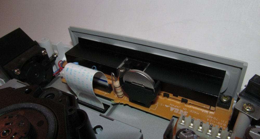 Sega Dreamcast Replacement Battery Holder & Rechargeable Clock Battery - Mod Kit