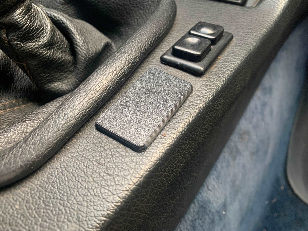 E30 Window Switch Delete Plugs