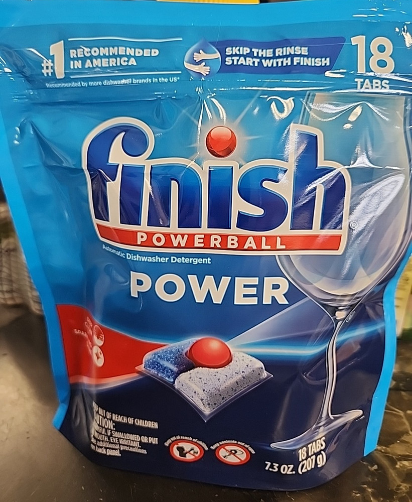 Finish Powerball Automatic Dishwasher Detergent POWER 36 Tabs total