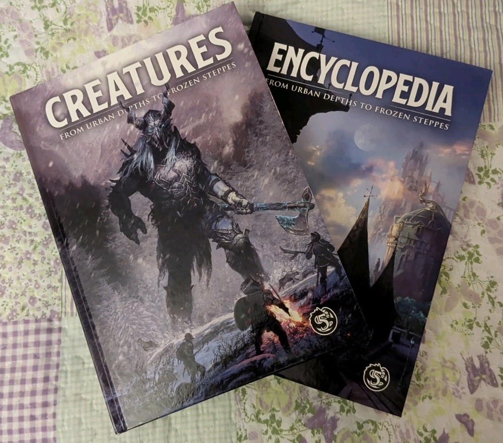 Fateforge 5E RPG Bundle: Eana + Encyclopedia Book 4 - Studio Agate HC Mint