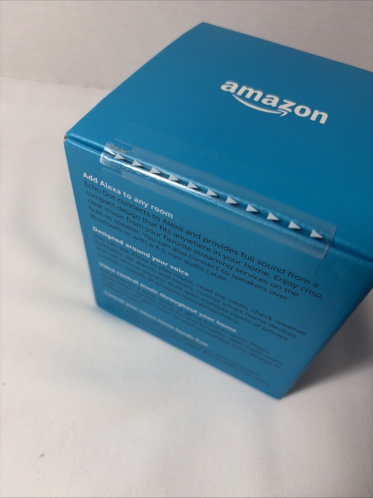 NEW IN BOX Amazon Echo Dot (3rd Generation) Smart Speaker - Charcoal