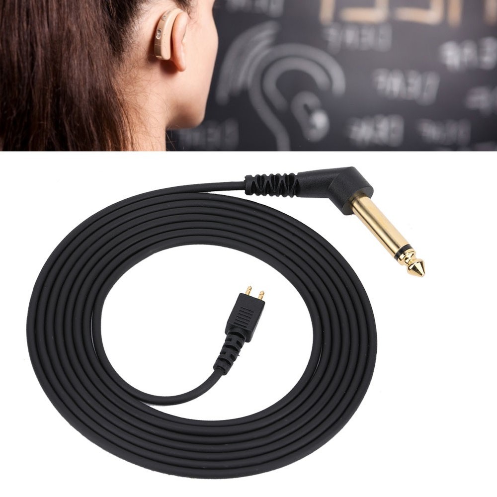 Audiometer Bone Conduction Headset Cable Headphone Wire NEW
