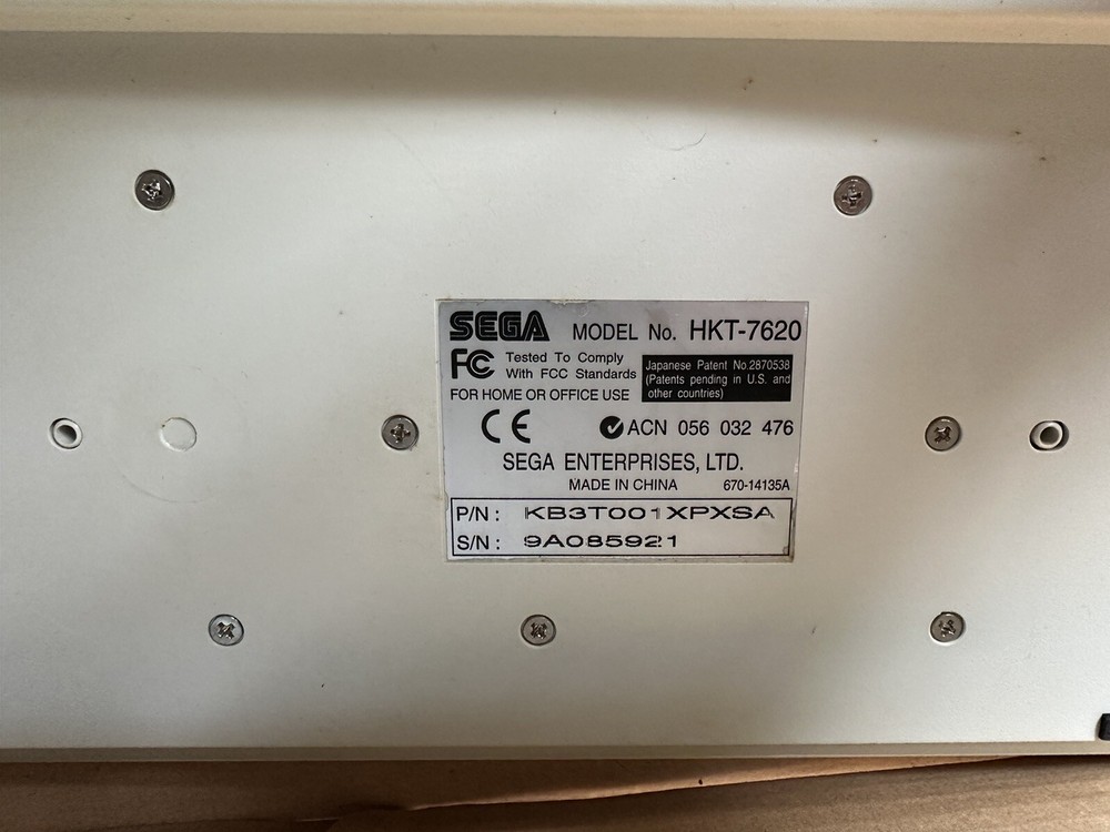sega dreamcast keyboard