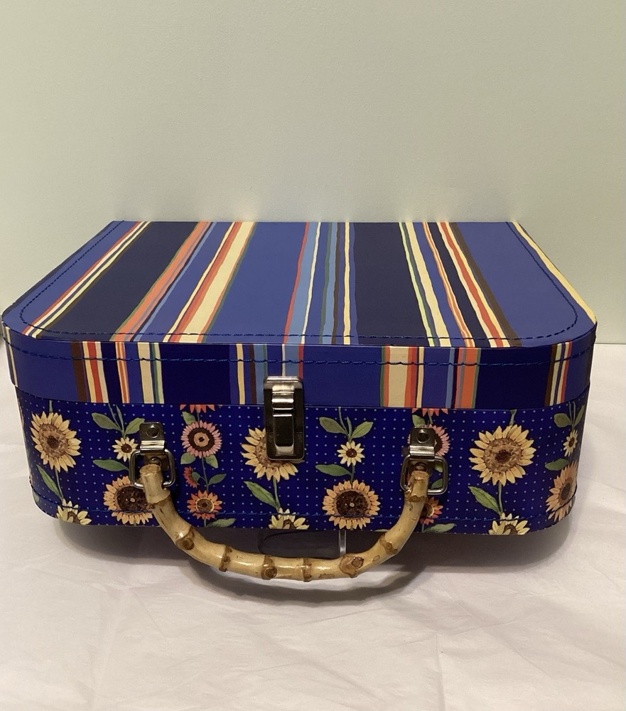 Punch Studio Decorative Case/ Storage Box With Wood Handle