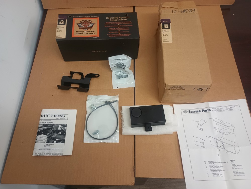 Harley-Davidson Softail Security System Smart Siren Kit 2000-2002 68319-01