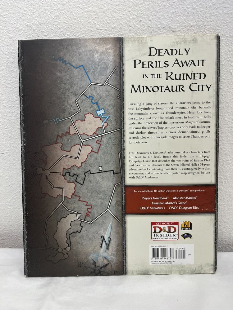 Dungeons and Dragons 4e H2 Thunderspire Labyrinth Module