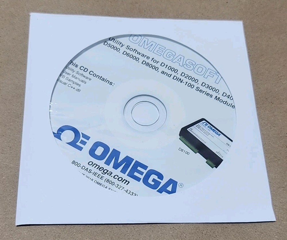 *NEW* Omega D8200 7-Ch Current Input Modbus RTU Protocol USB Interface +Warranty
