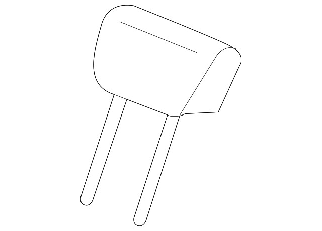 Genuine Honda Headrest 82140-SCV-L03ZB