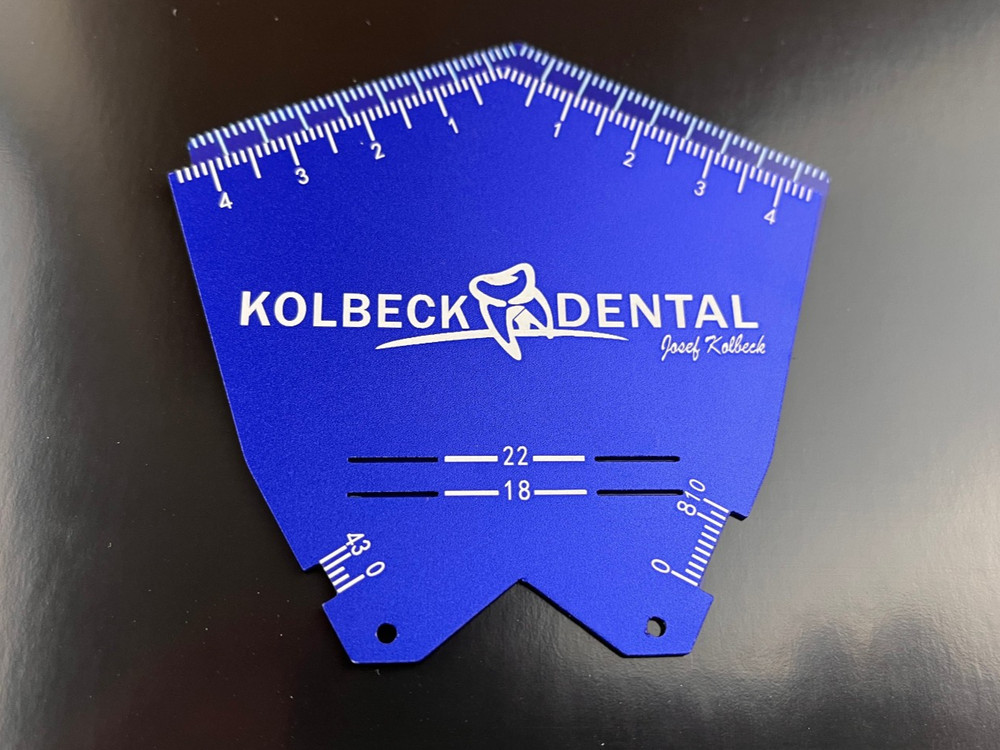Kolbeck – Occlusal Measurement Plane (OMP), Lightweight Allow Version (Blue) NEW
