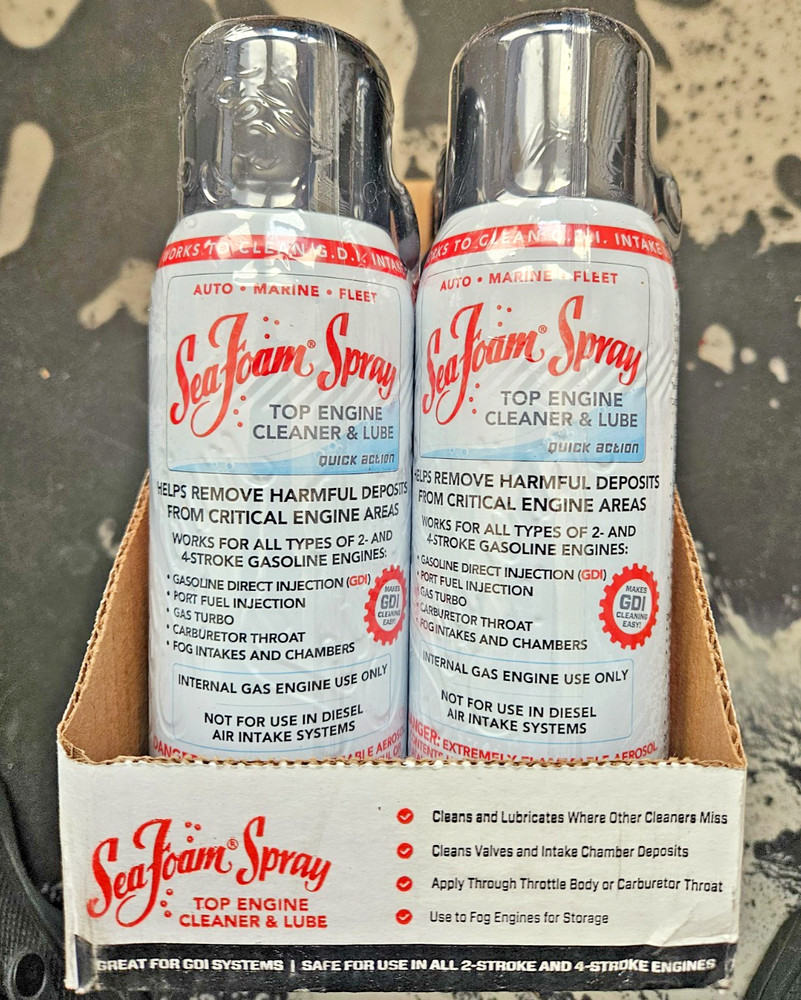 Sea Foam Spray Upper Engine Cleaner and Lube 14 Fl Oz 6 Pack