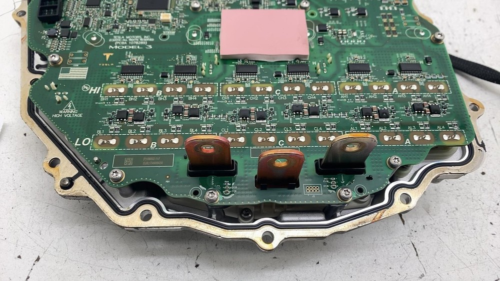 ⭕ 17-23 Tesla Model 3 Rear Drive Unit Inverter PCBA Performance Module 1078289