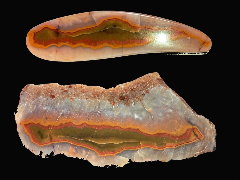 FORTIFICATION AGATE CABBING ROUGH, 1 POUND
