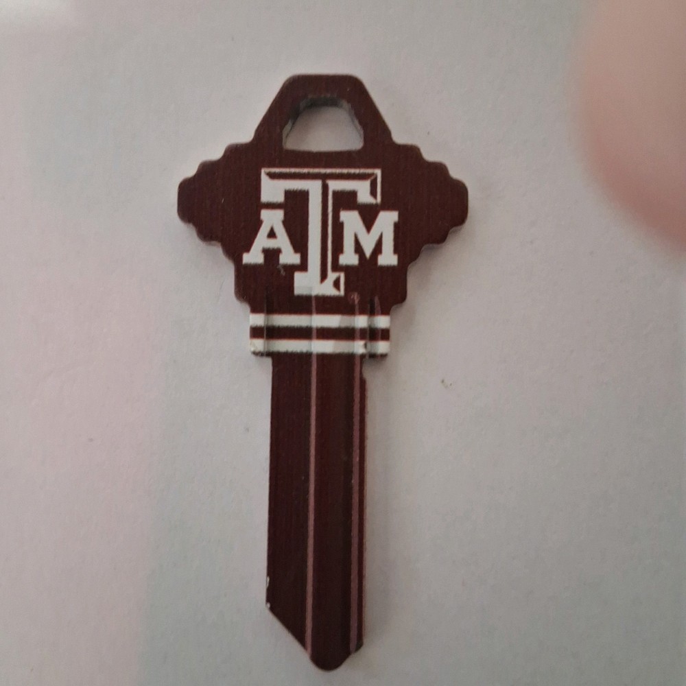Texas Aggies Uncut Key Blank Sc1 Key Way